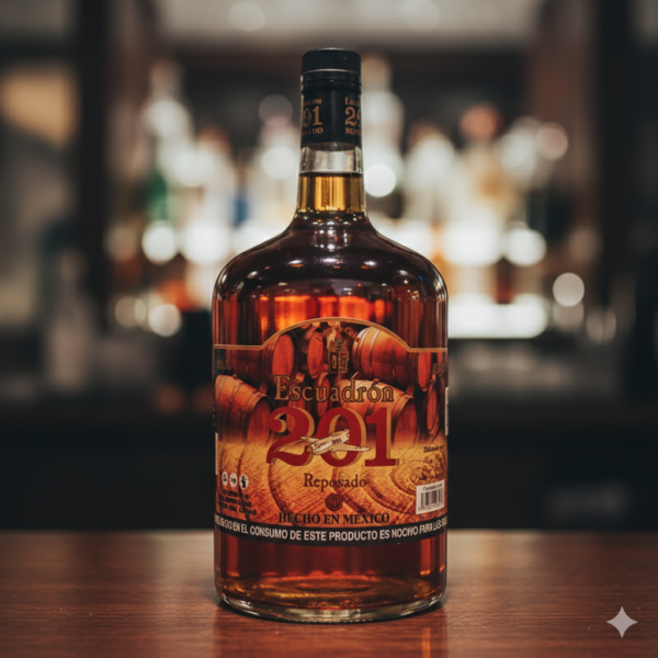 Charanda Escuadrón 201 Reposado 200ML